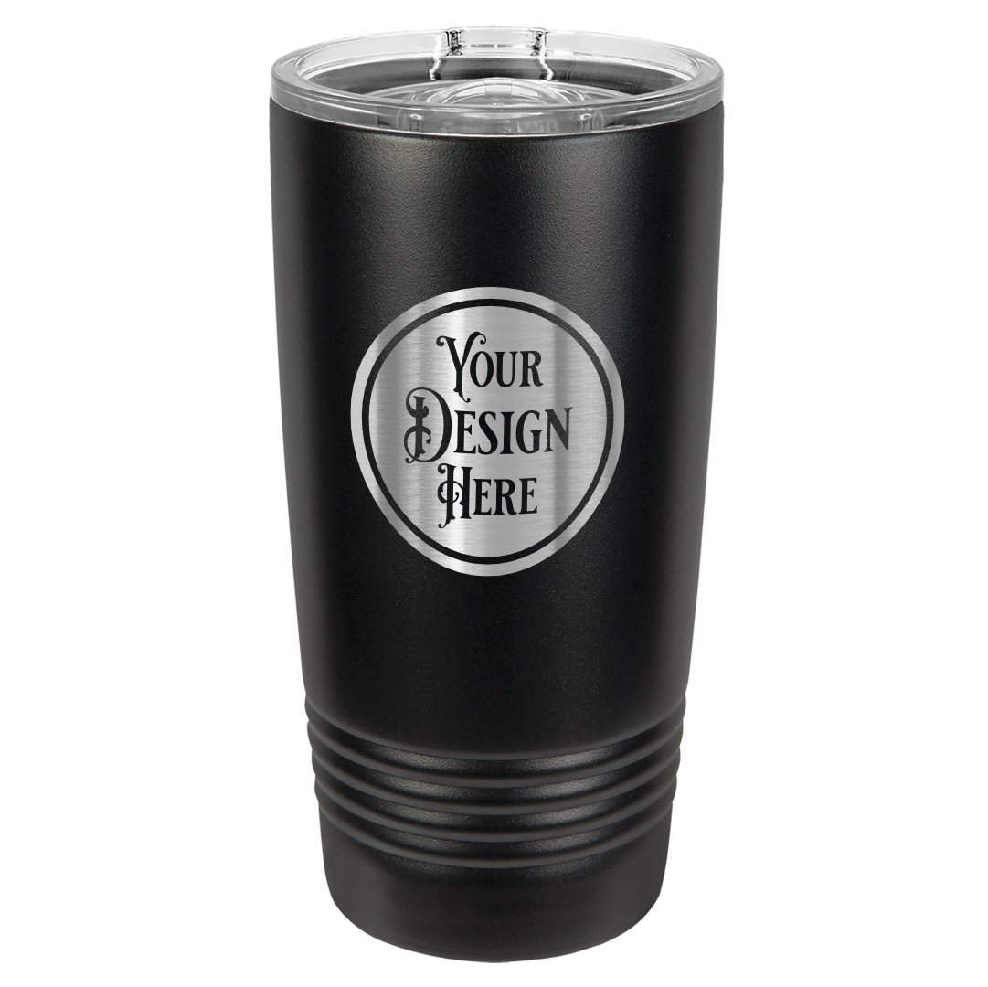 20oz Stainless Steel Tumbler - Custom Laser Engraved