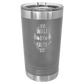 Walk by Faith - 16oz Stainless Steel Pint Glass