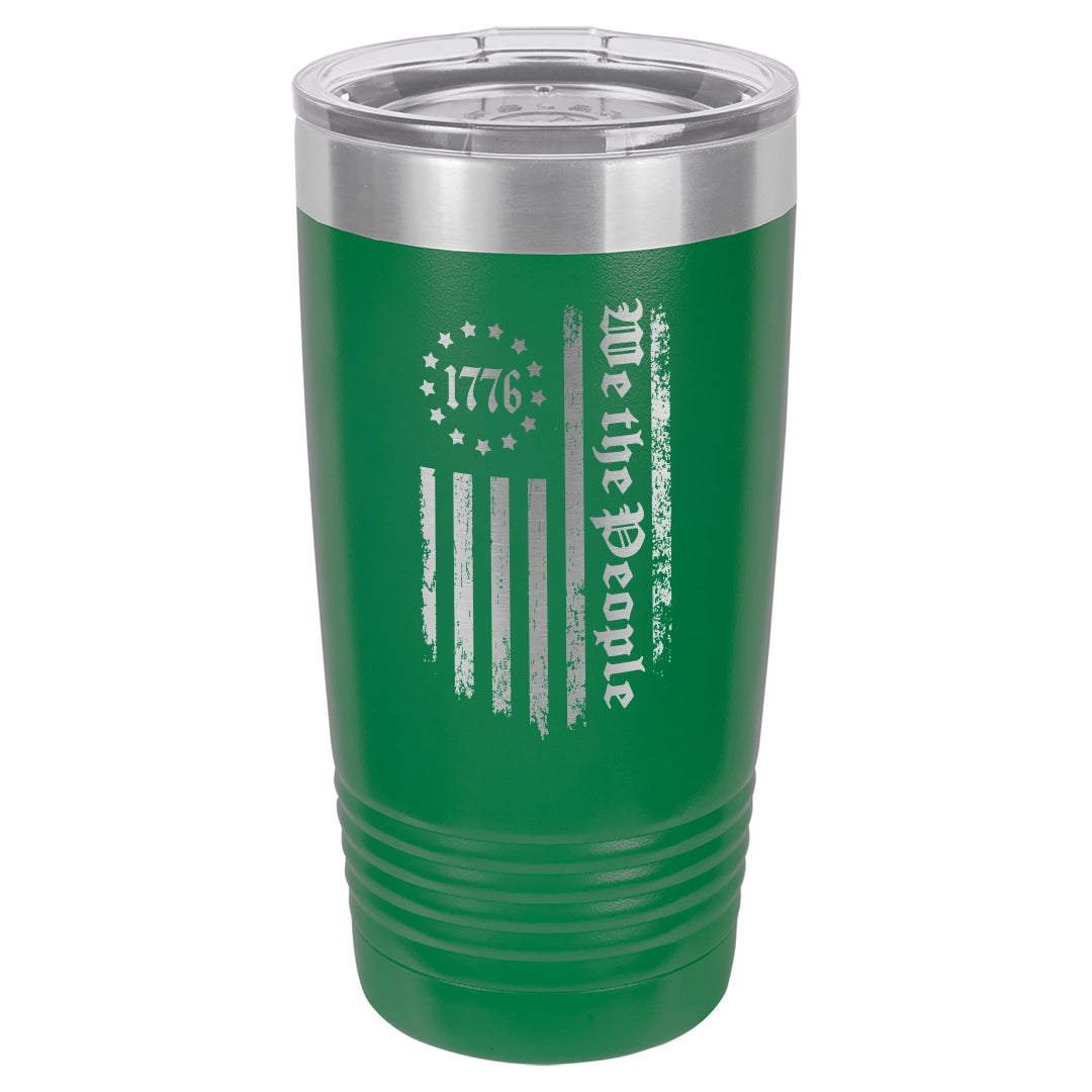 We the People 1776 - Engraved 20oz Stainless Steel Tumbler