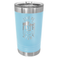 Live by Faith, Not by Sight - 16oz Stainless Steel Pint Glass