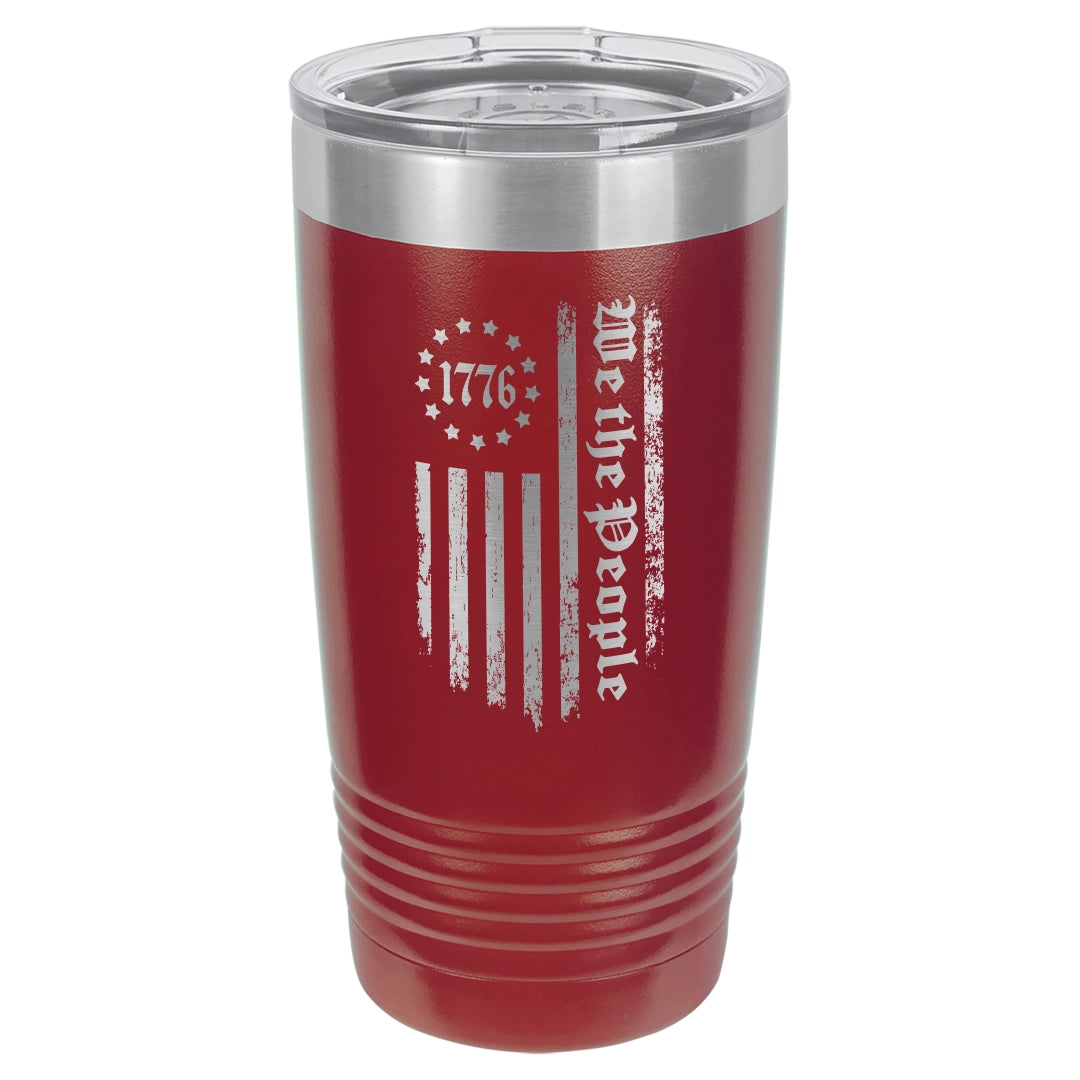 We the People 1776 - Engraved 20oz Stainless Steel Tumbler