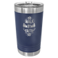 Walk by Faith - 16oz Stainless Steel Pint Glass