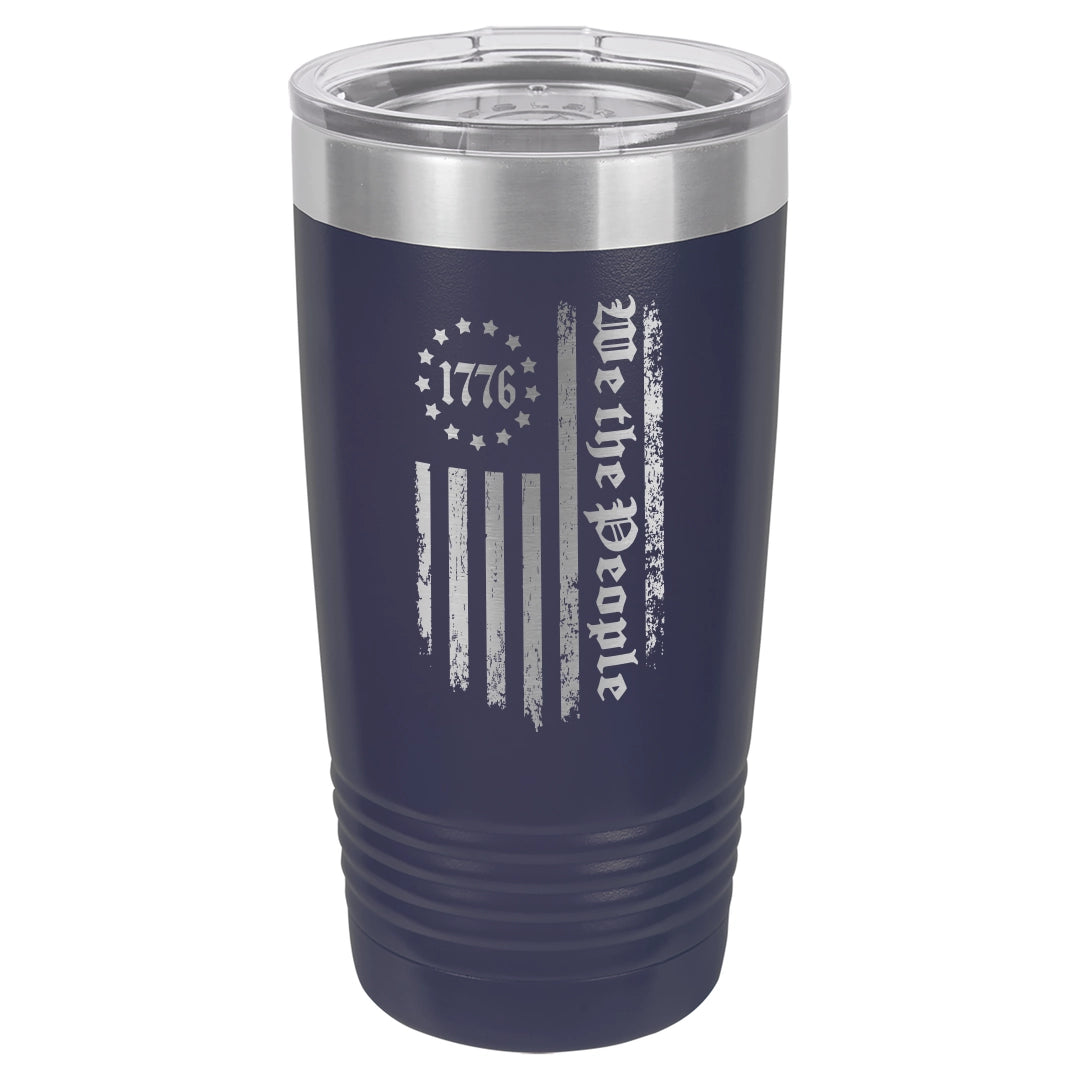 We the People 1776 - Engraved 20oz Stainless Steel Tumbler