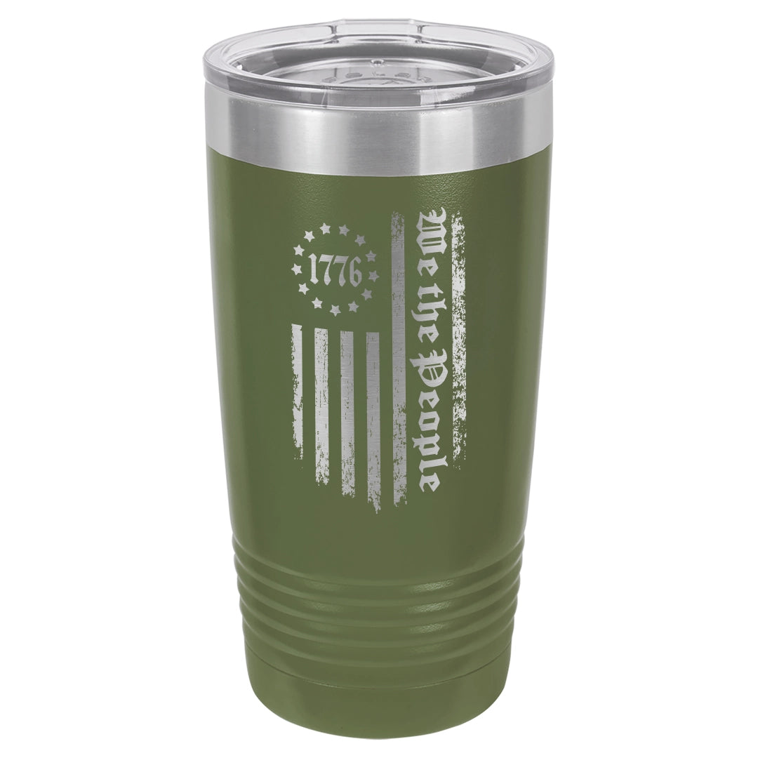 We the People 1776 - Engraved 20oz Stainless Steel Tumbler