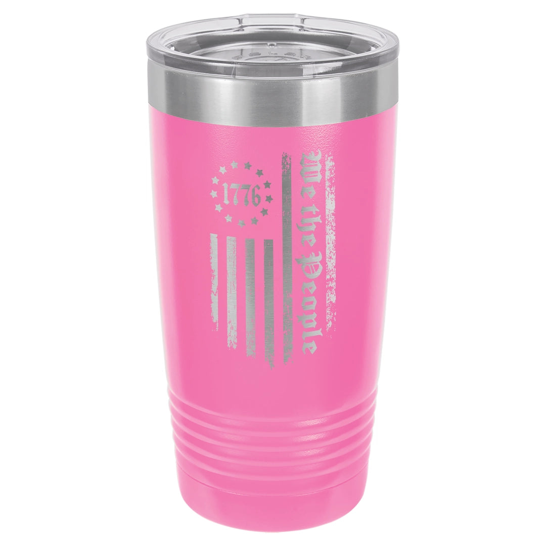 We the People 1776 - Engraved 20oz Stainless Steel Tumbler