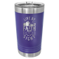 Live by Faith, Not by Sight - 16oz Stainless Steel Pint Glass