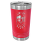 Live by Faith, Not by Sight - 16oz Stainless Steel Pint Glass