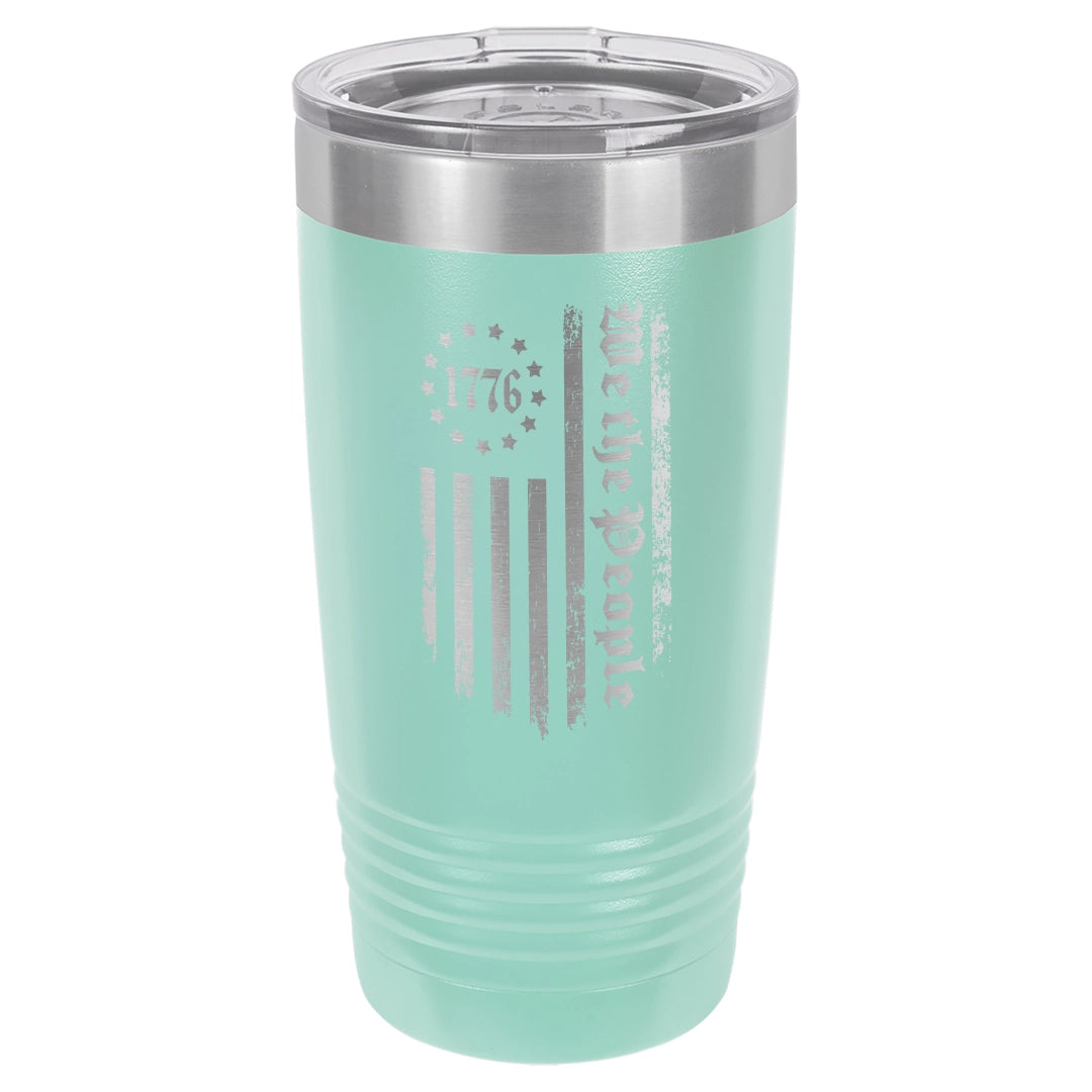 We the People 1776 - Engraved 20oz Stainless Steel Tumbler