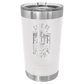 Live by Faith, Not by Sight - 16oz Stainless Steel Pint Glass