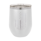 Distressed American Flag - 12oz Stainless Steel Wine Tumbler