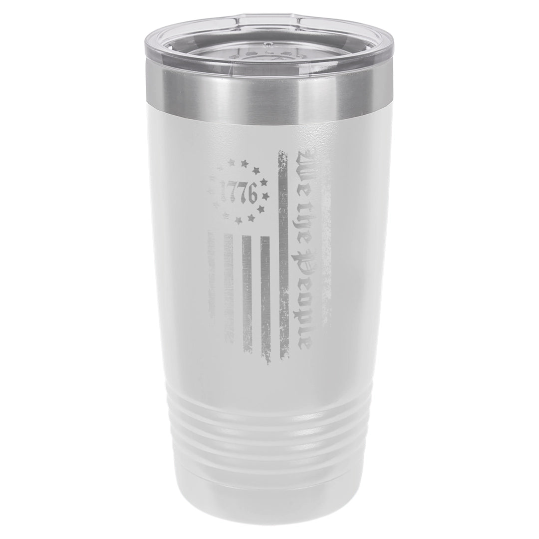 We the People 1776 - Engraved 20oz Stainless Steel Tumbler