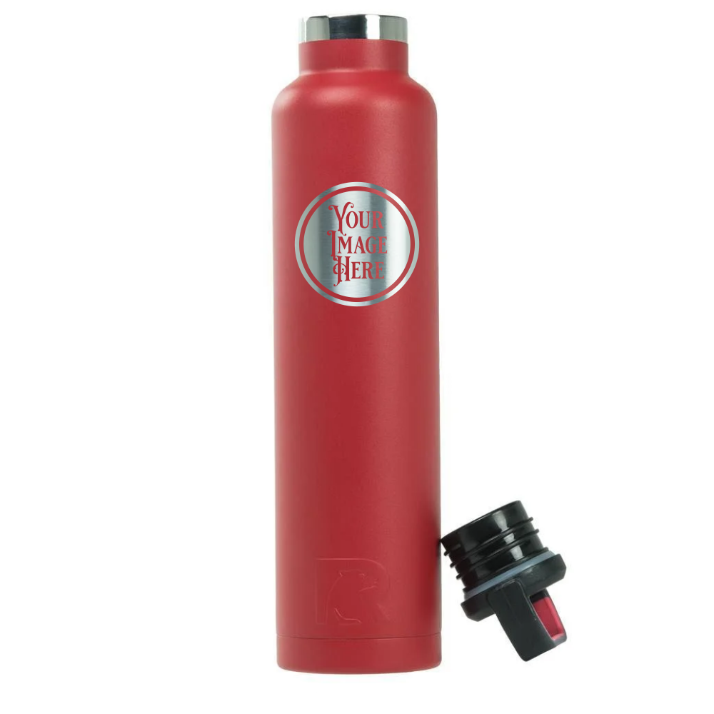 RTIC Custom Laser Engraved 20 oz Insulated Water Bottle