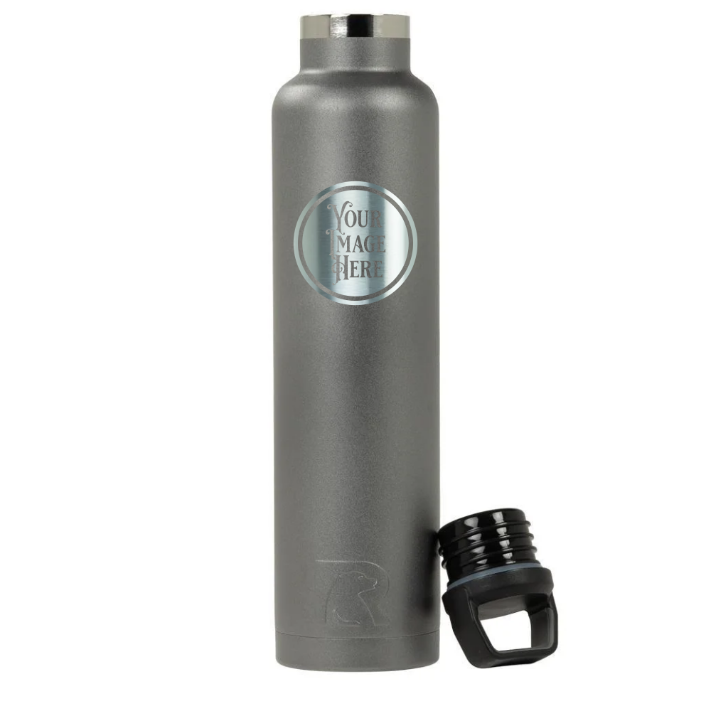 Reef Stainless Steel Laser Etched 18oz Water Bottle